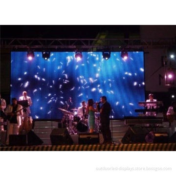 P10 Outdoor Full Color Stage Led Screens Stand Rental , Energy Saving 7000 Nits